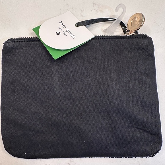 Kate spade & target exclusive Black Beaded Clutch with Fun Text SOLD OUT - Picture 3 of 4
